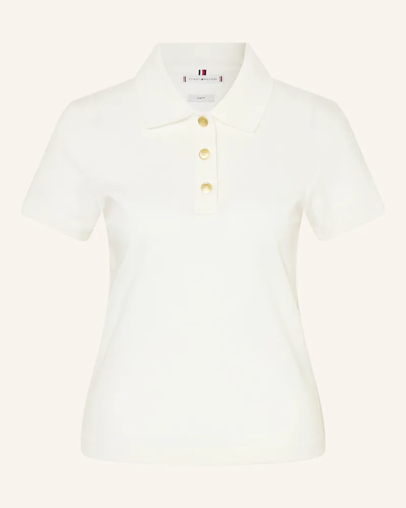 Tommy Hilfiger Jersey-Poloshirt Creme