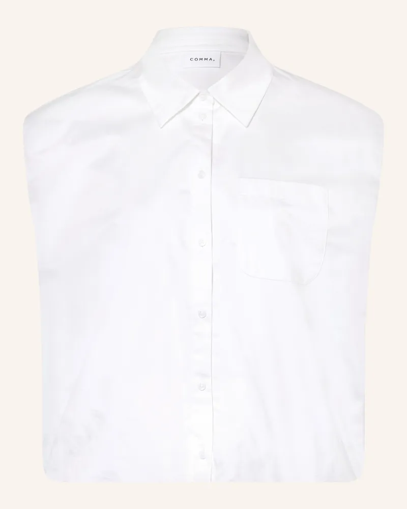 COMMA Blusentop weiss Weiss