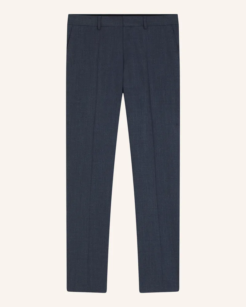 HUGO BOSS Business Hose H-Genius-253 Slim Fit blau Blau