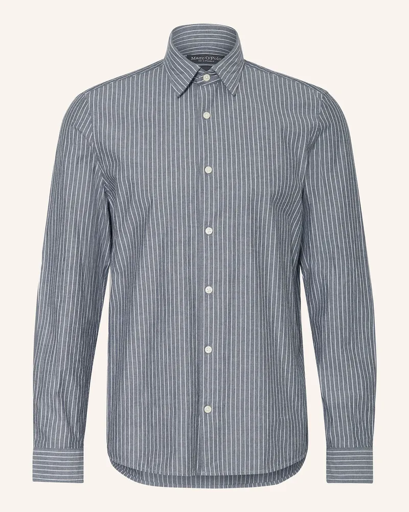 Marc O'Polo Hemd Shaped Fit Dunkelblau