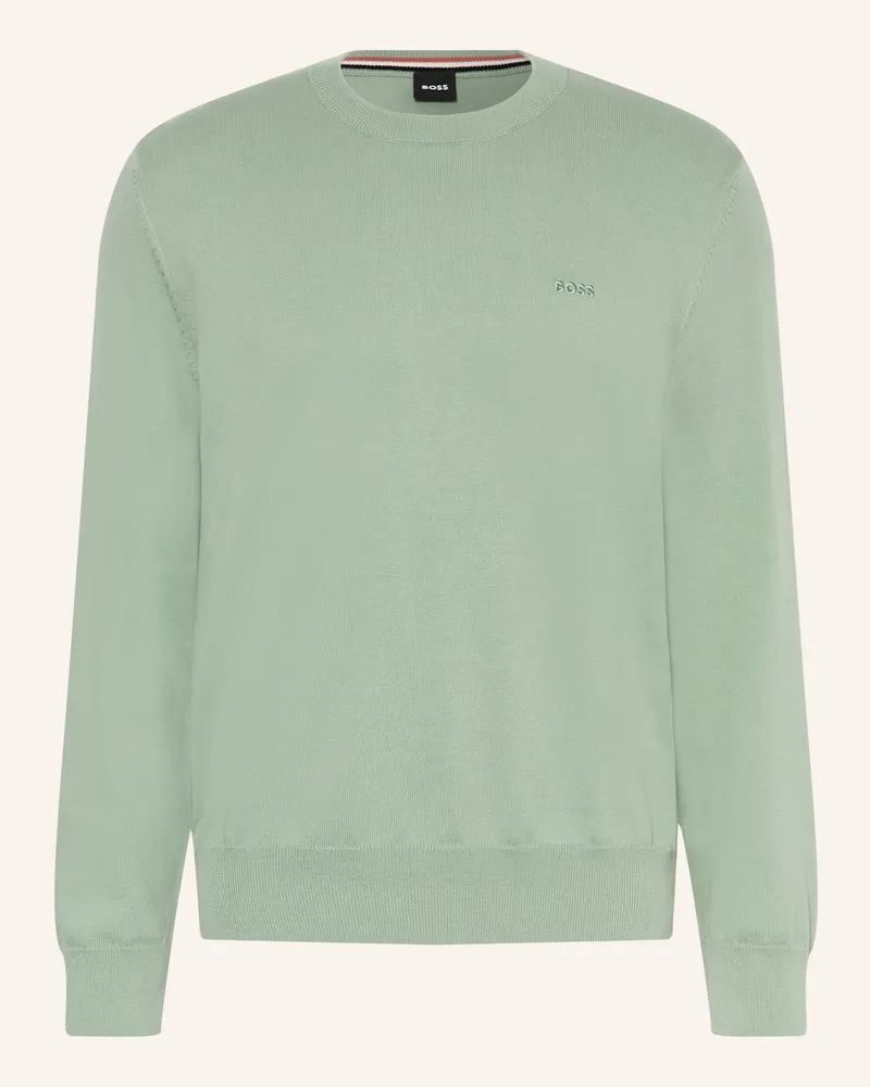 HUGO BOSS Pullover Upacas gruen Hellgrün