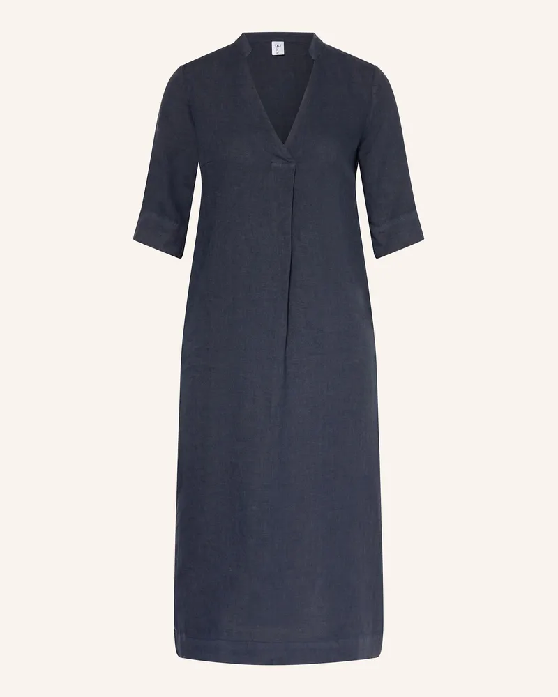 Backstage Leinenkleid Roxi blau Dunkelblau