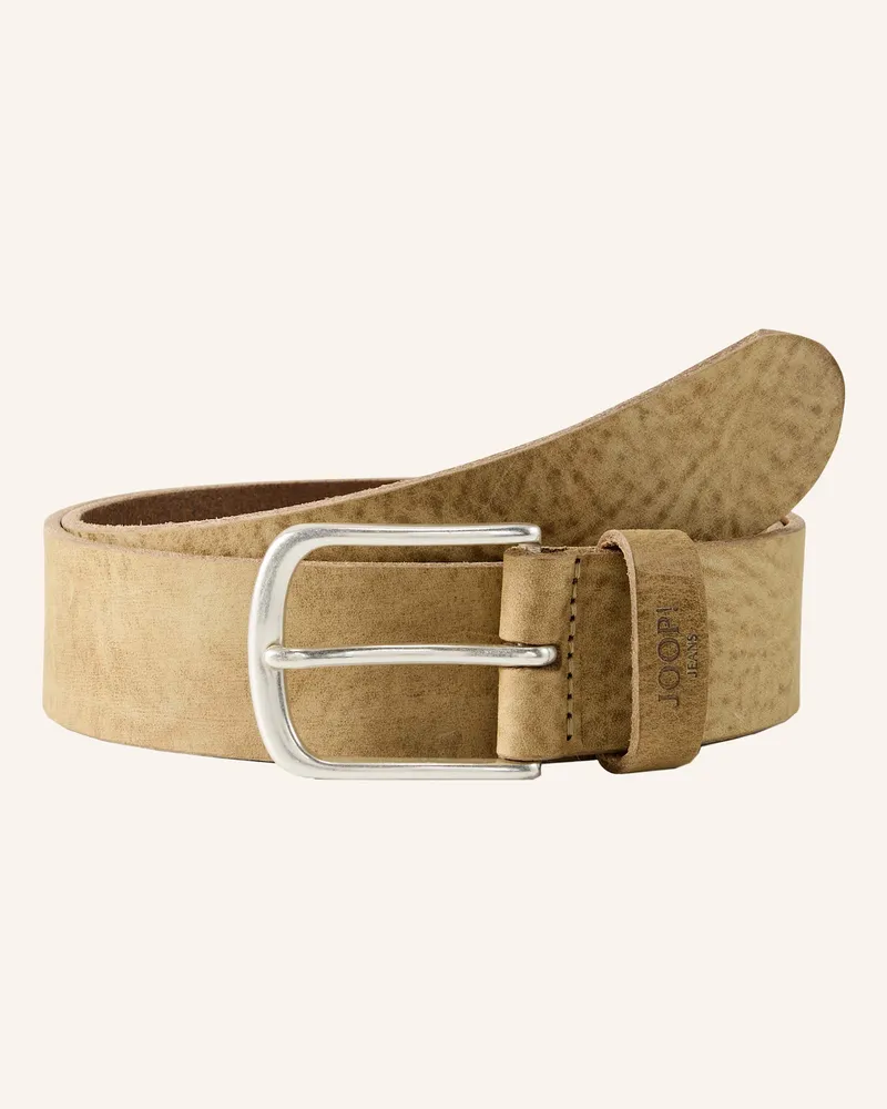 JOOP! Ledergürtel gruen Khaki