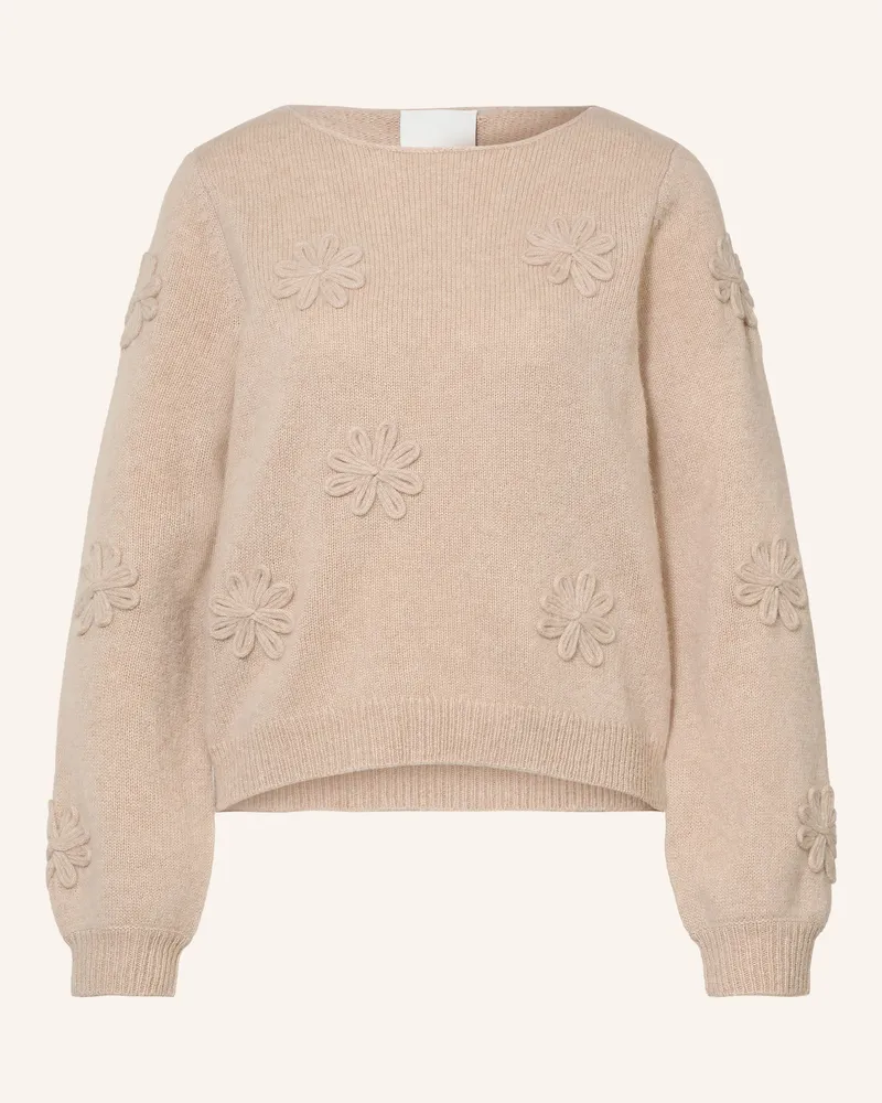 ALLUDE Pullover Mit Cashmere beige Beige