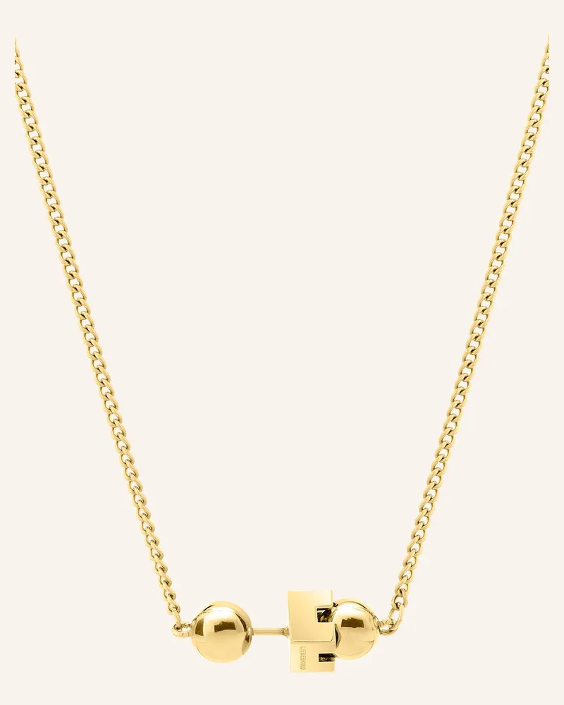 Liebeskind Halskette  aus  Edelstahl Gold