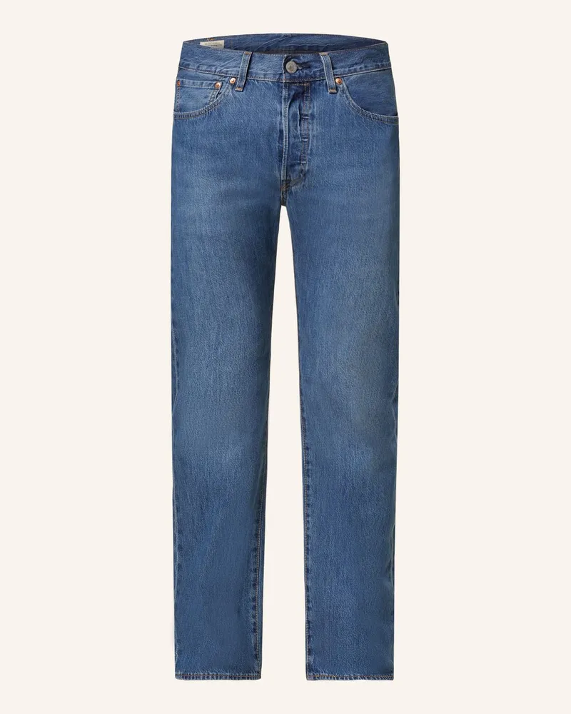 Levi's Jeans 501 Straight Fit Blau