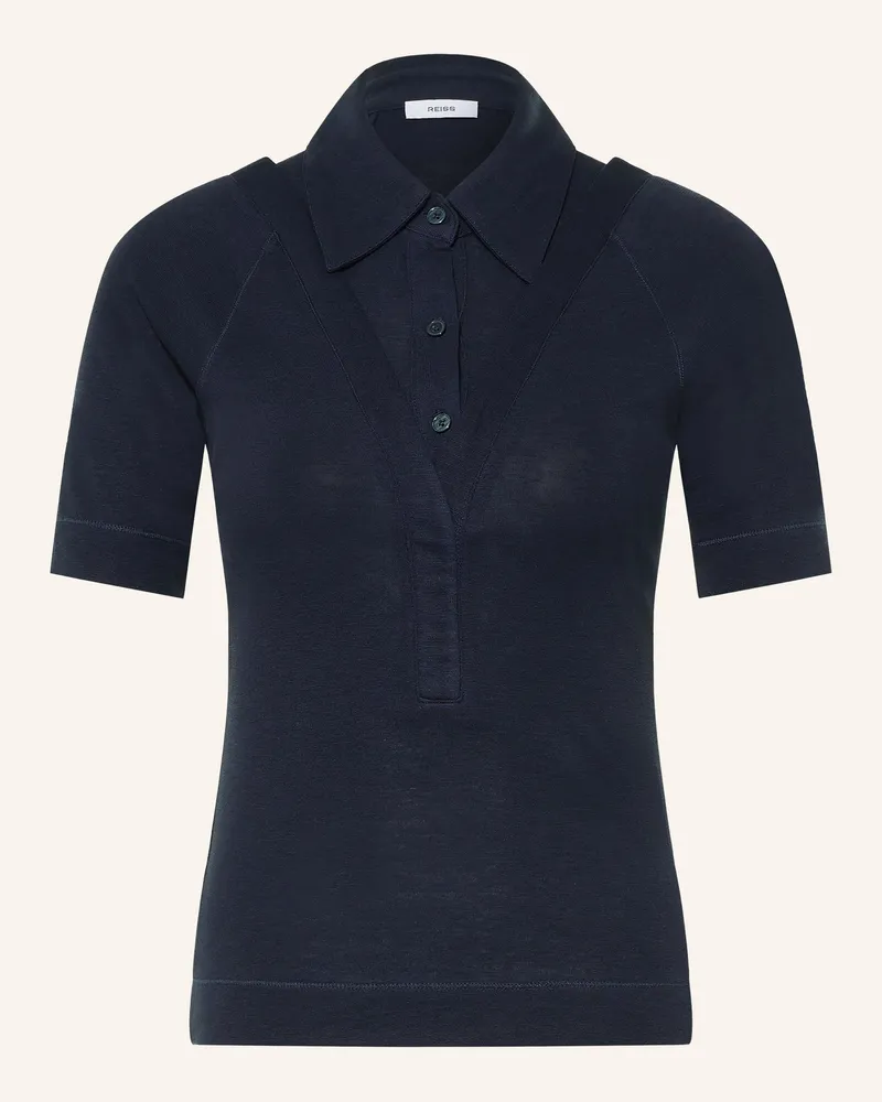 Reiss Strickshirt Shona blau Dunkelblau