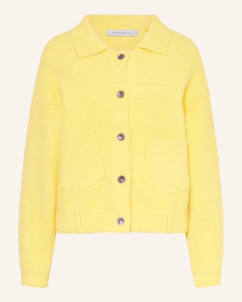 RINO & PELLE Strickjacke Bubbly gelb Gelb