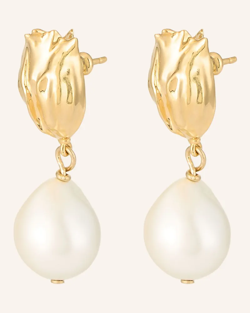 Chloé Ohrhänger Tulip gold Gold