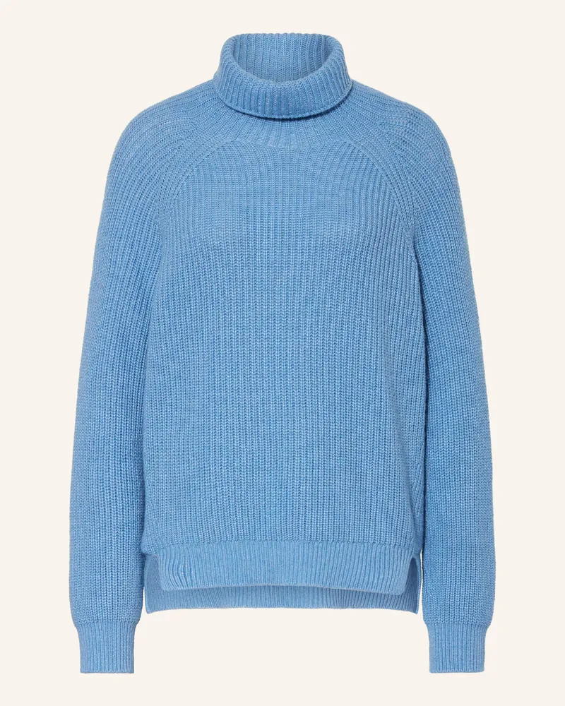 Rich&Royal Rollkragenpullover blau Hellblau