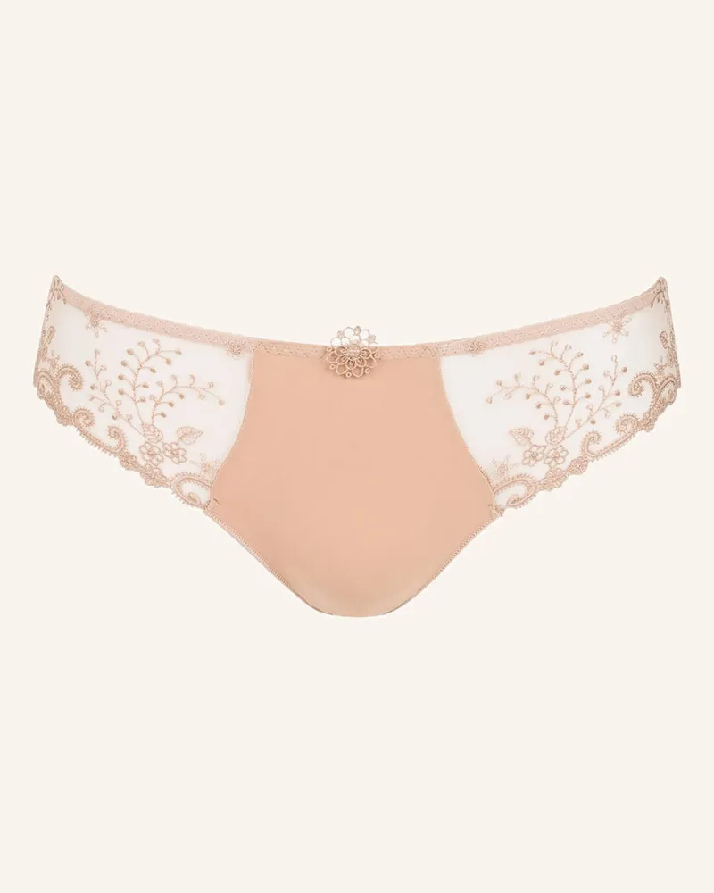 Simone Pérèle Slip Délice beige Nude