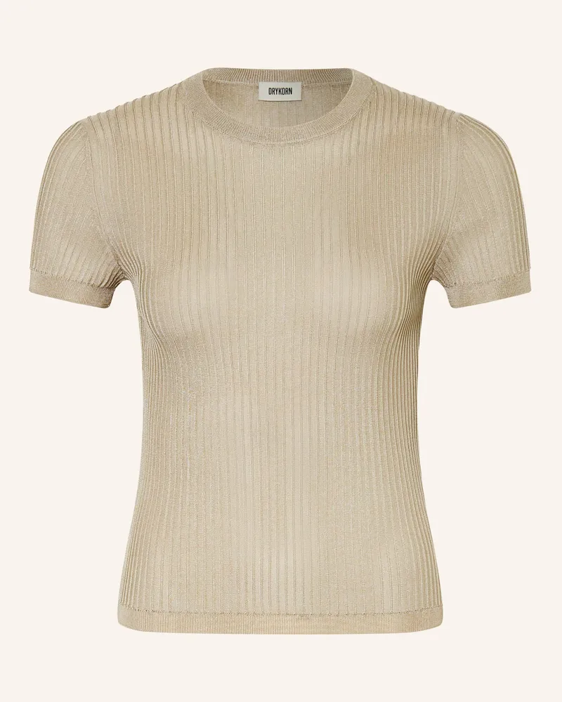 Drykorn Strickshirt Moglini gruen Oliv