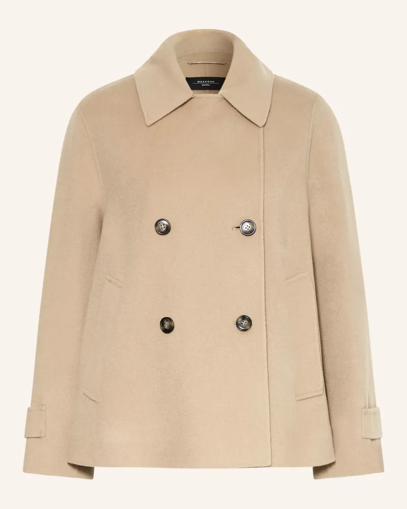Max Mara Cabanjacke Fantino braun Camel
