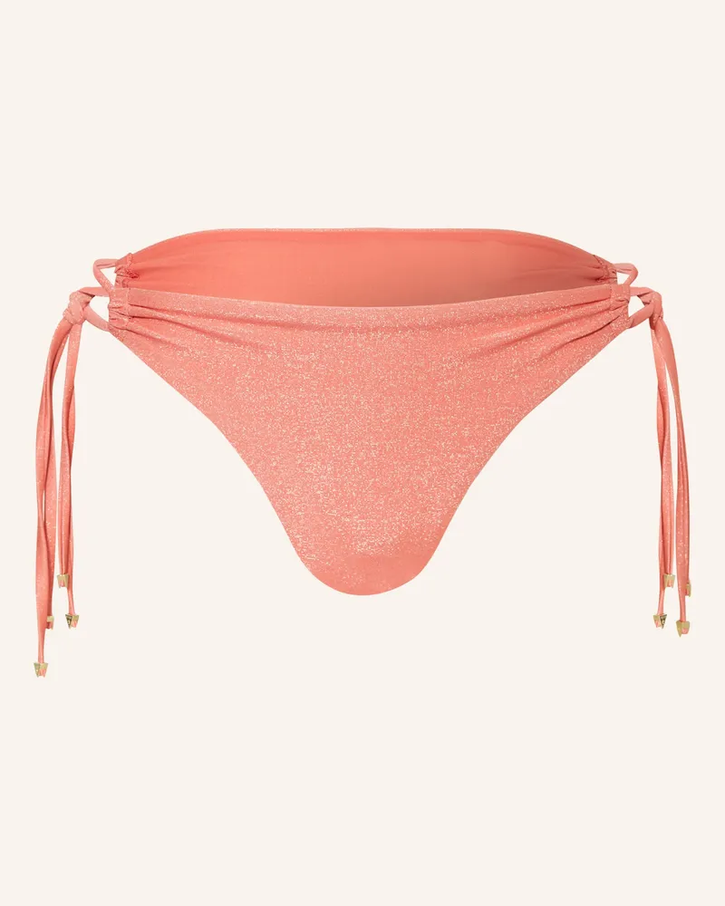 Guess Triangel-Bikini-Hose braun Lachs