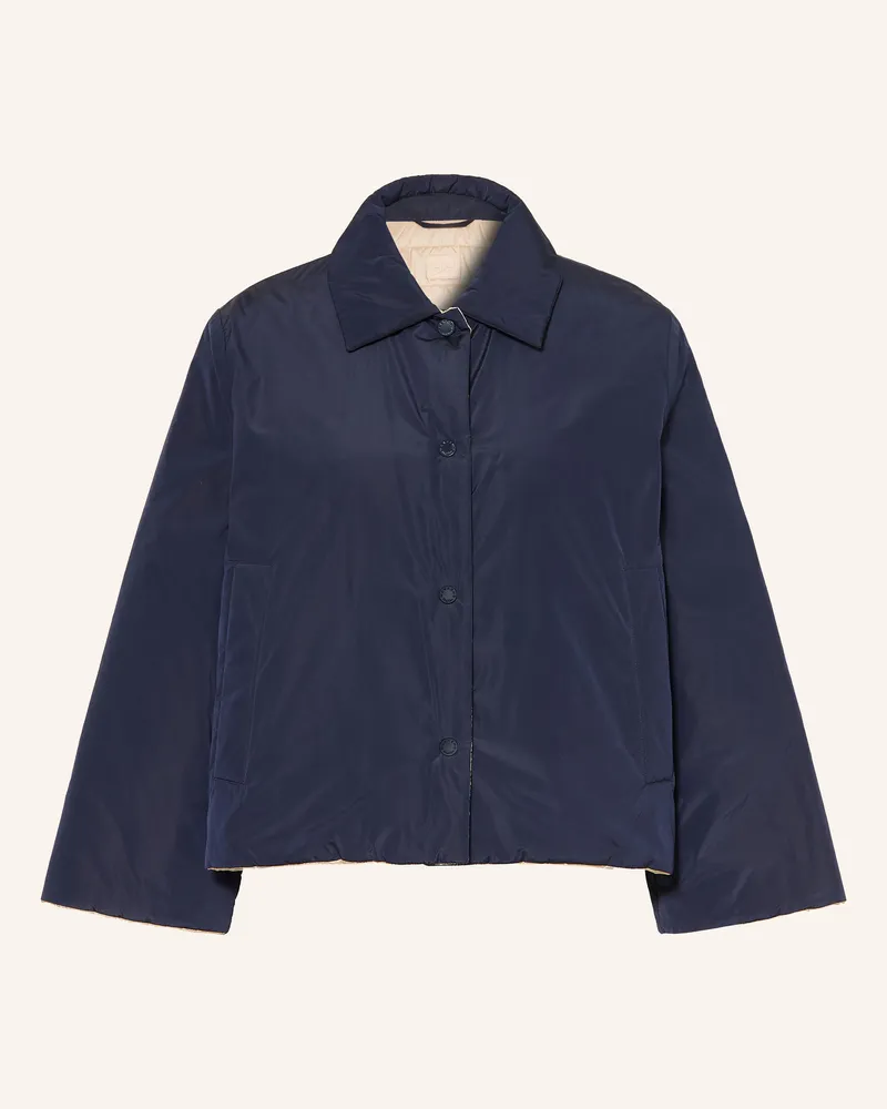 Max Mara Jacke Falena Zum Wenden blau Dunkelblau