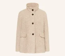 Kastenjacke aus Teddyfell