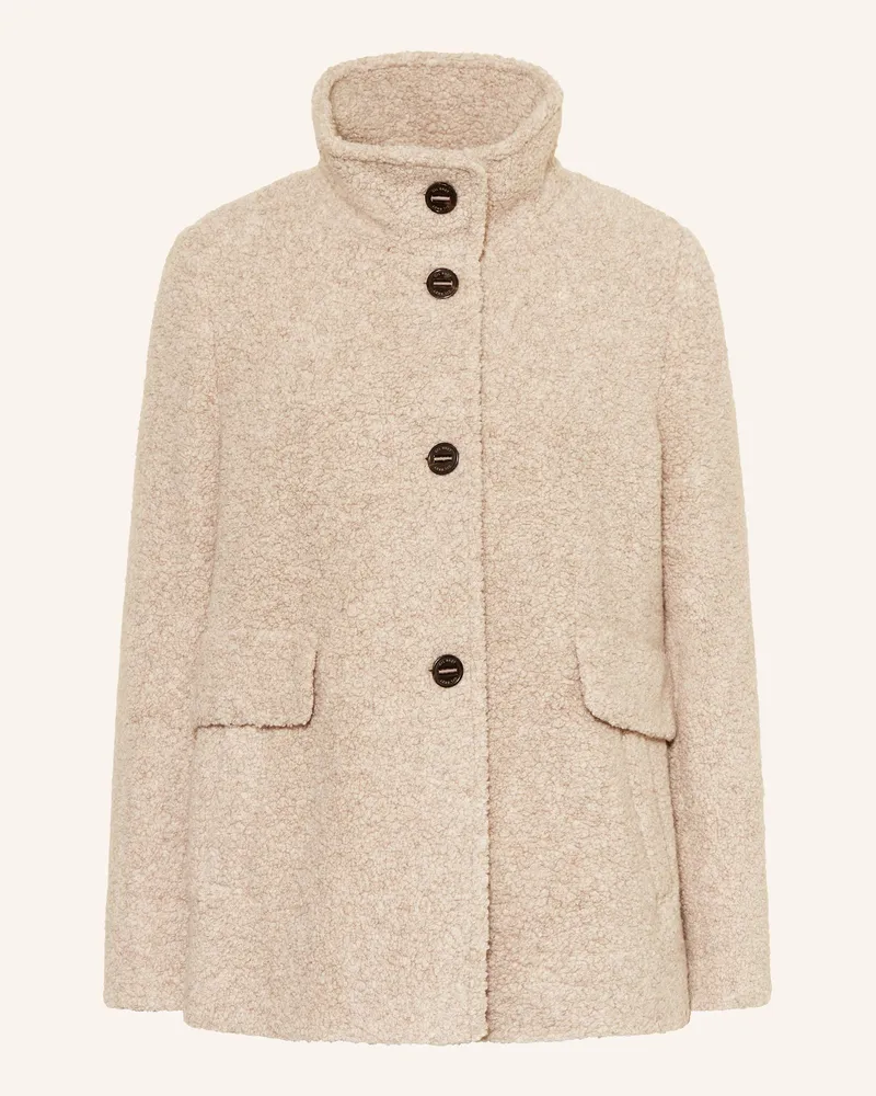 Gil Bret Kastenjacke aus Teddyfell Beige