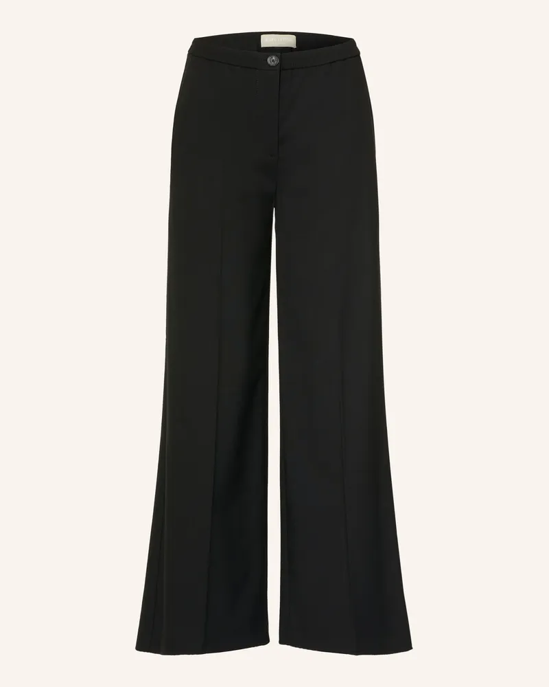 Marc O'Polo Marlenehose schwarz Schwarz