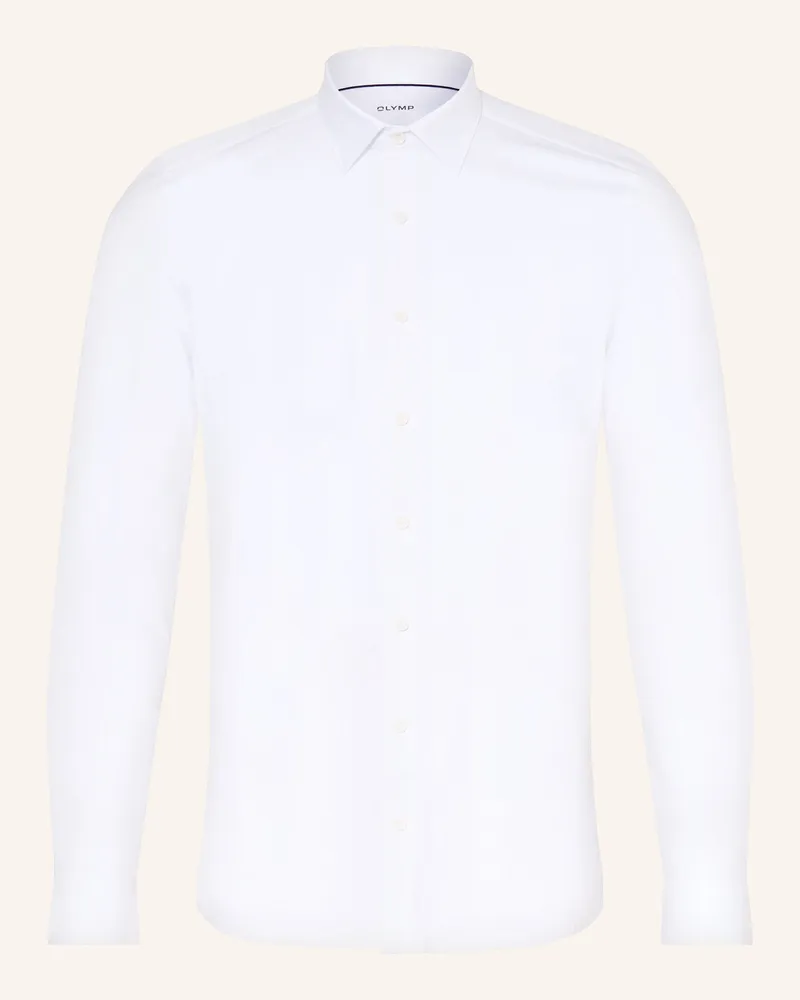 Olymp Jerseyhemd No. Six 24/Seven super slim Weiss