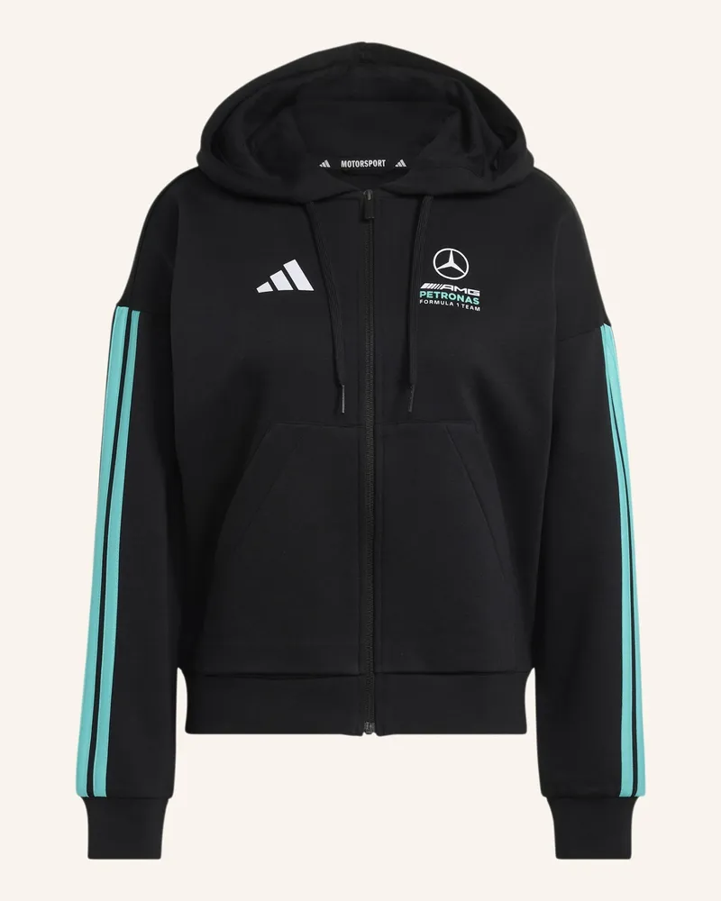adidas Mercedes-Amg Petronas Formula 1 Team Dna Kapuzenjacke schwarz Schwarz