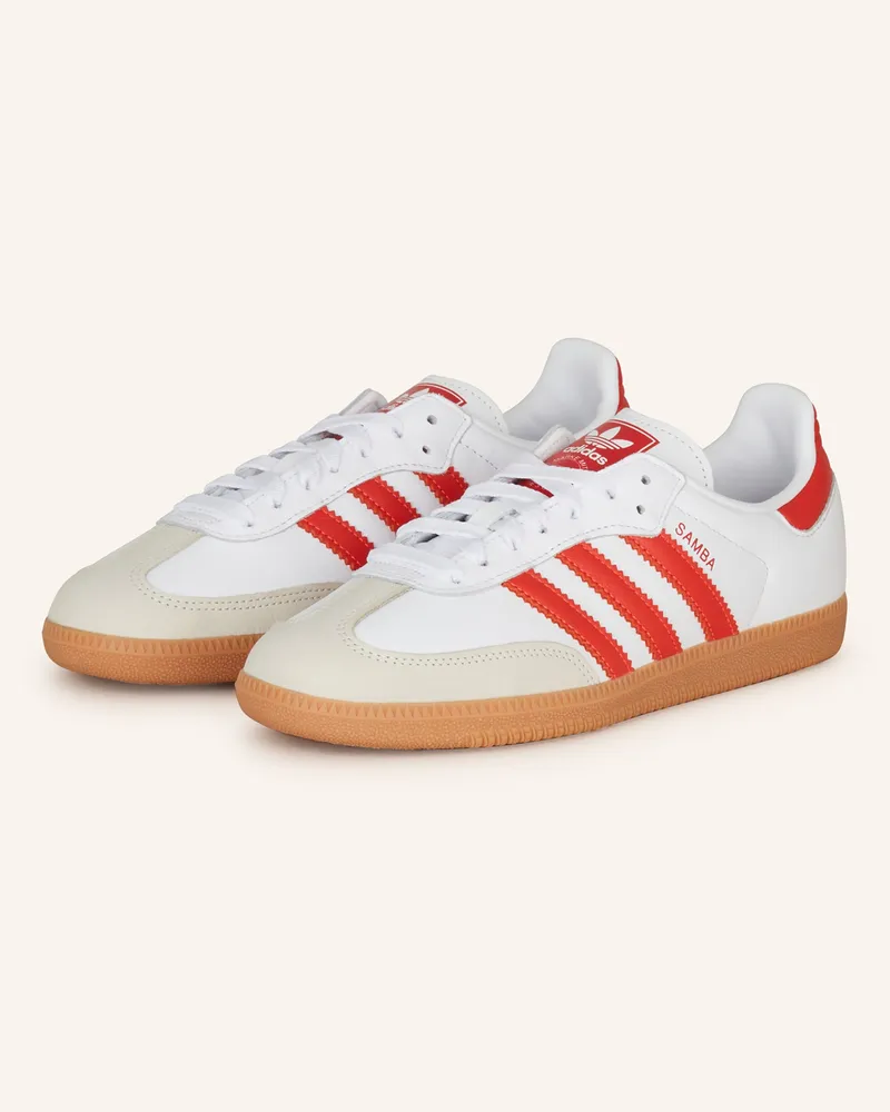 adidas SAMBA OG SCHUH Weiss