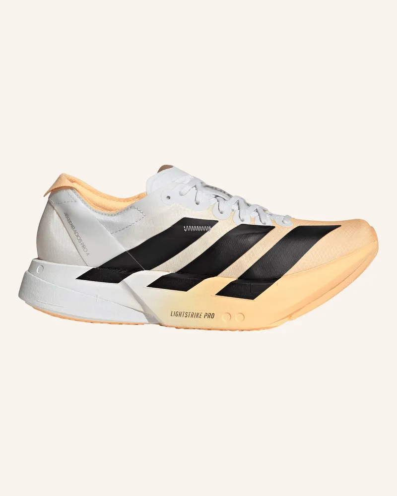 adidas Laufschuhe Adizero Adios Pro 4 orange Weiss