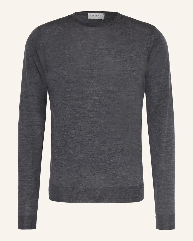 John Smedley Pullover Aus Merinowolle grau Dunkelgrau