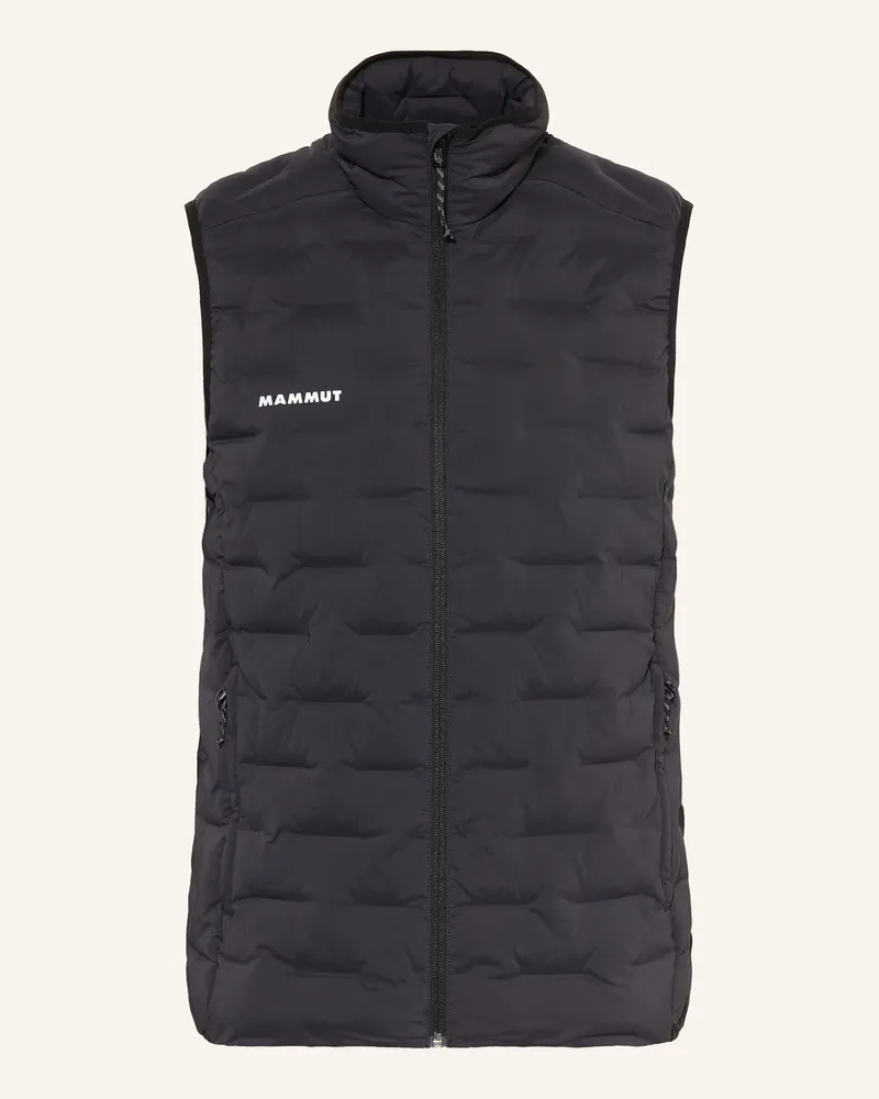 Mammut Steppweste Sender In schwarz Schwarz