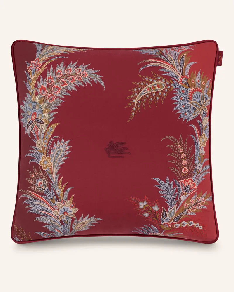 Etro Dekokissen rot Dunkelrot