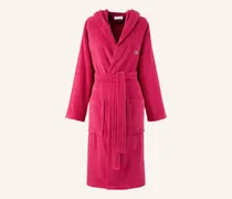 Bademantel Lopen pink