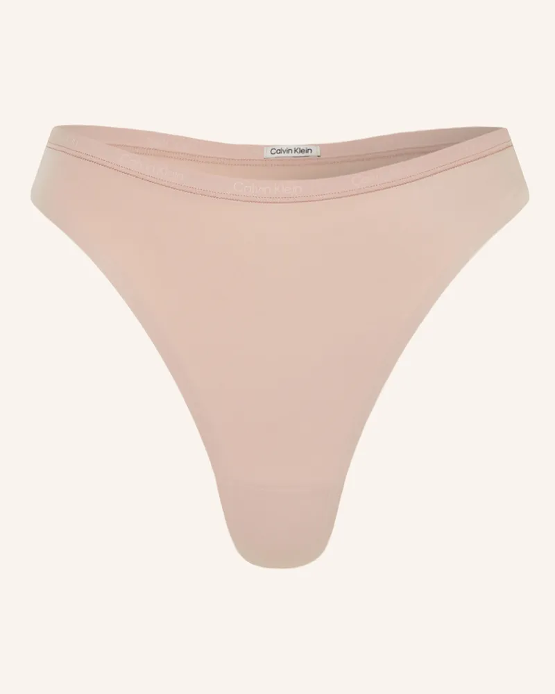 Calvin Klein String PERFECTLY FIT Beige