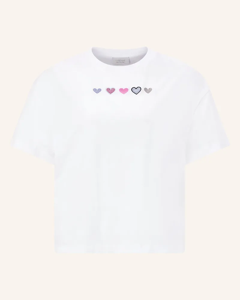 Rich&Royal T-Shirt weiss Weiss
