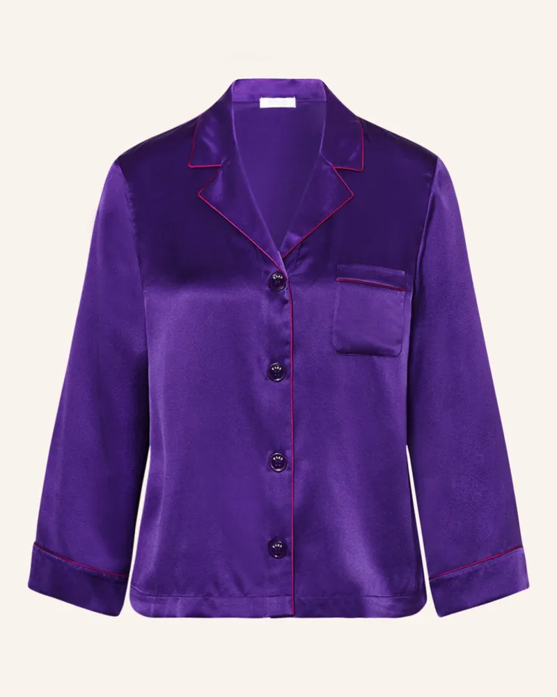 Eres Schlafshirt CONVIVE aus Seide Lila