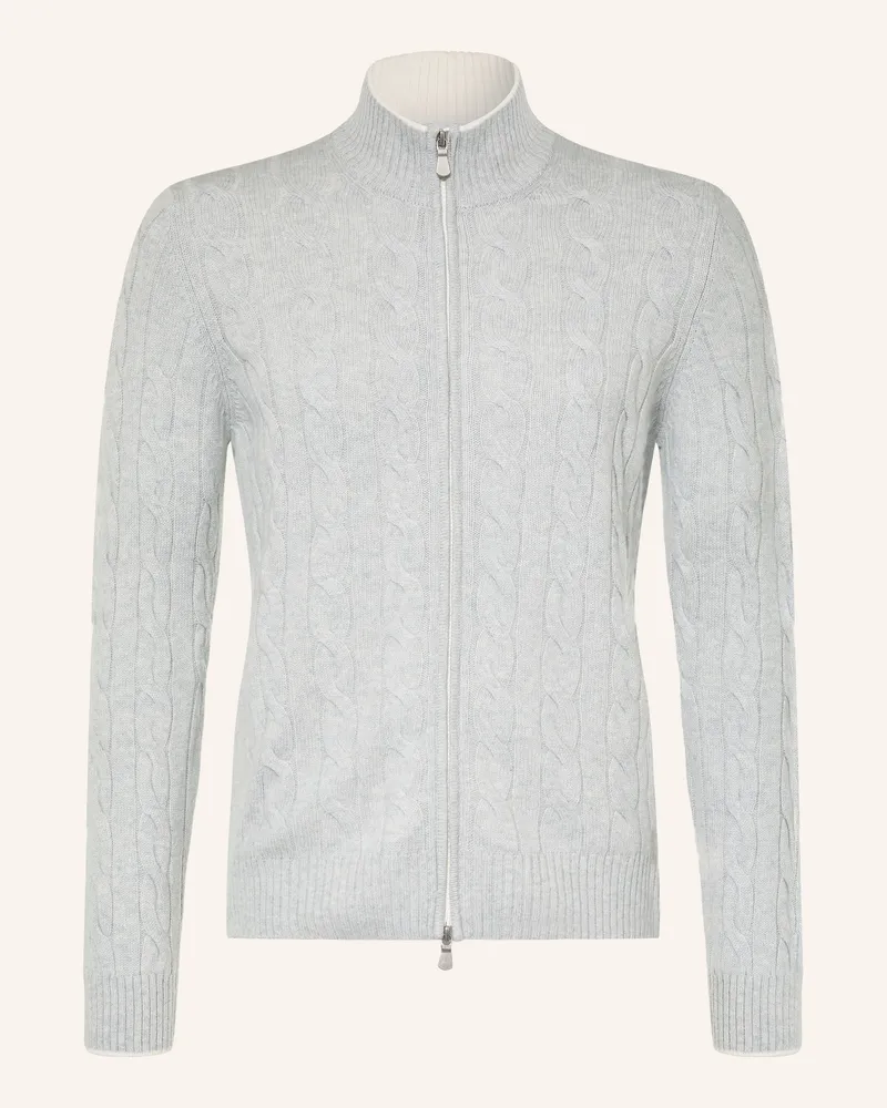 Gran Sasso Strickjacke grau Hellgrau