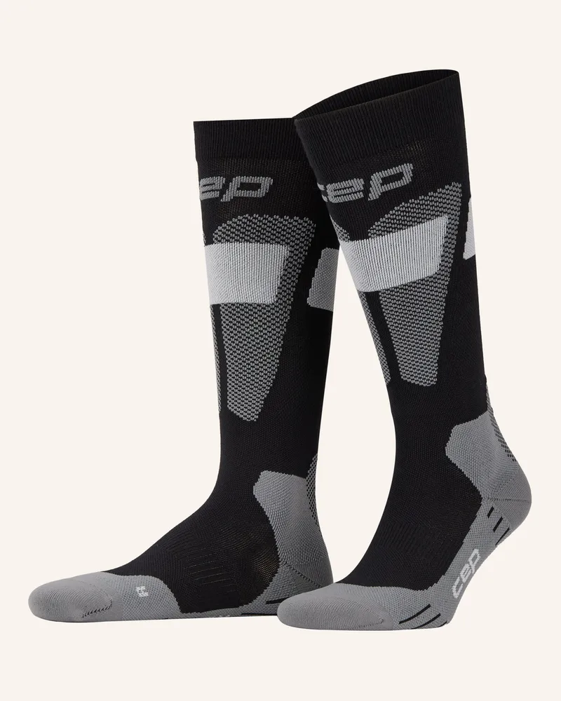 CEP Skisocken SKI MERINO TALL 3.0 Schwarz