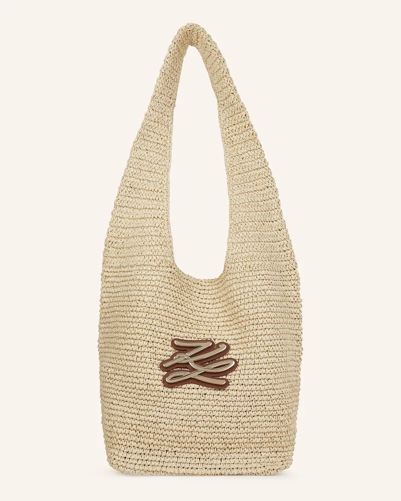 Karl Lagerfeld Strandtasche Beige