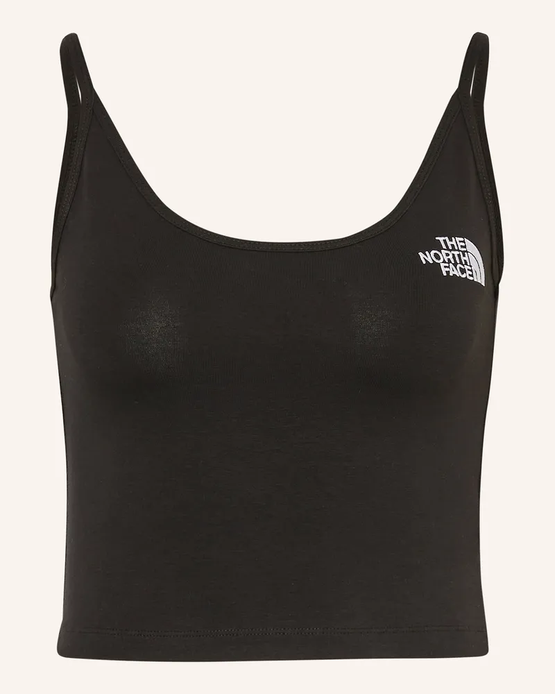 The North Face Cropped-Top schwarz Schwarz