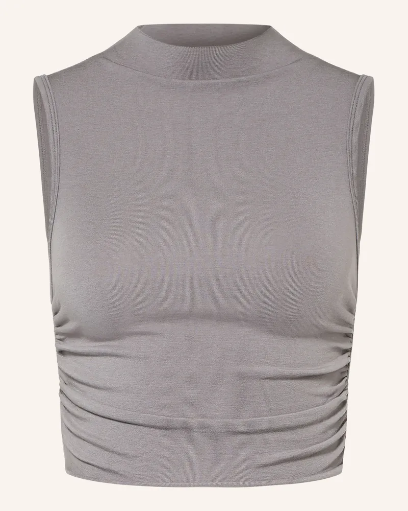 WRSTBHVR Cropped-Top Amber v2 grau Grau