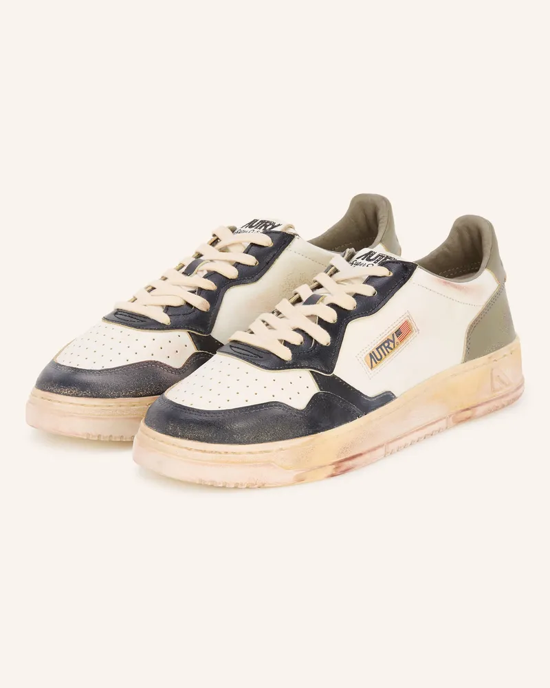 AUTRY Sneaker Super Vintage Low weiss Ecru