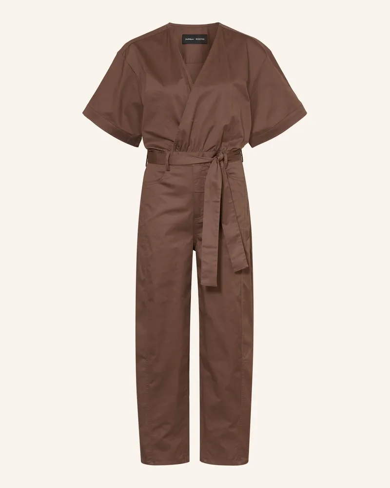 InWear Jumpsuit Gabbyiw In Wickeloptik braun Braun
