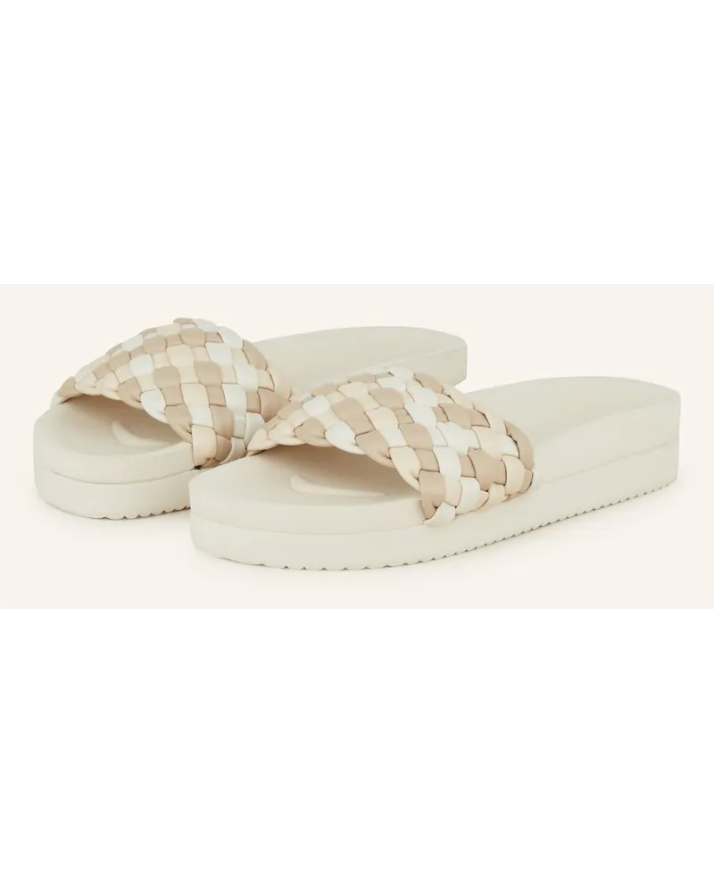 flip-flop Pantoletten WEAVE - CREME/ BEIGE Beige