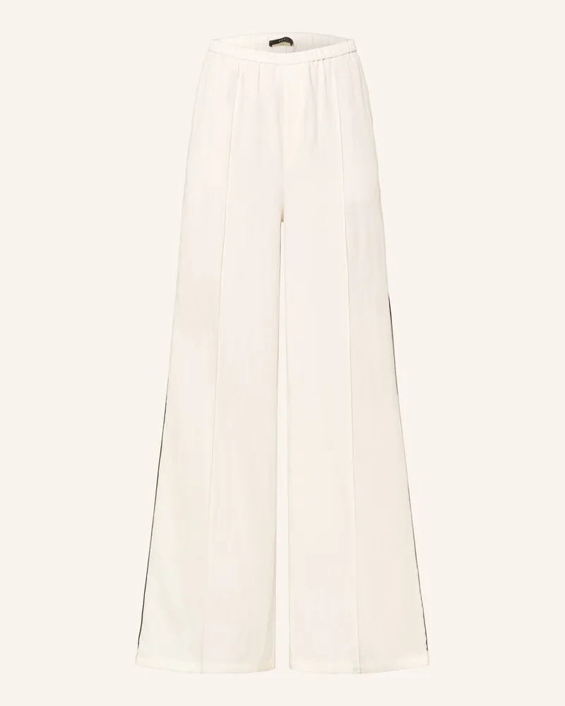 Oui  Marlenehose weiss Weiss