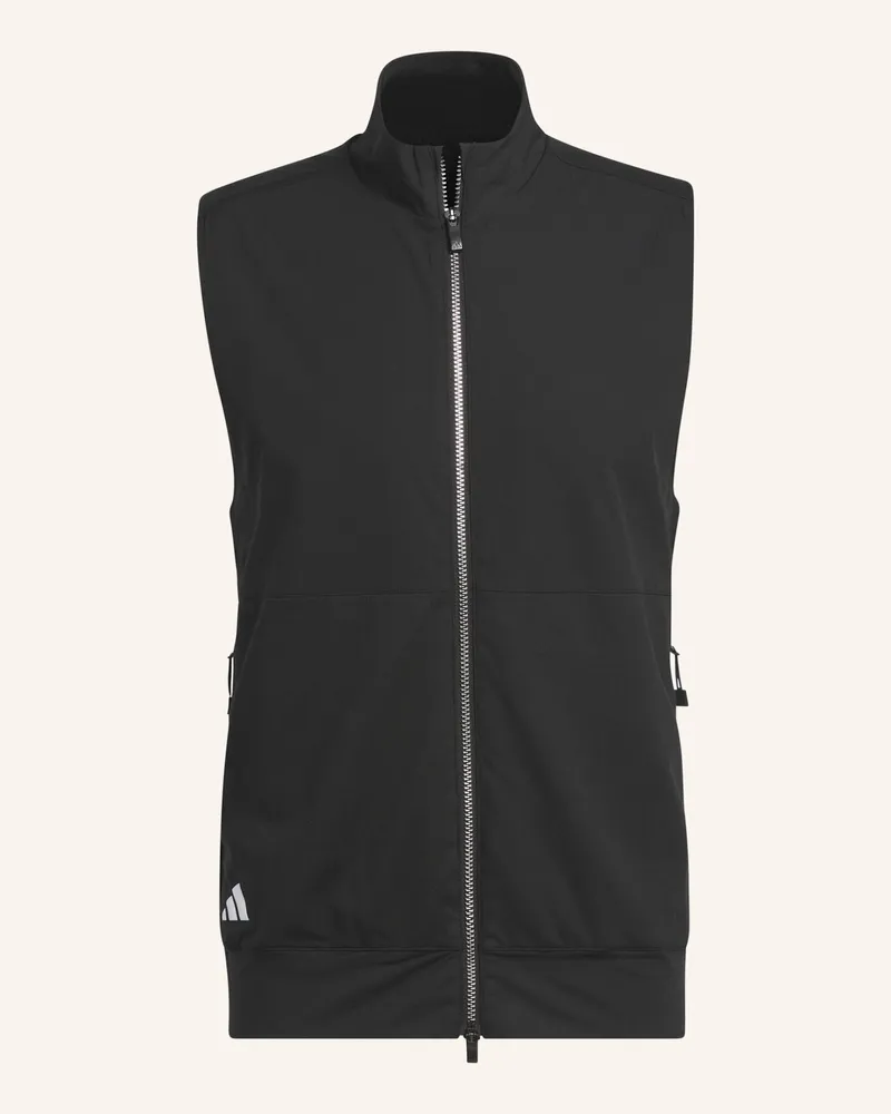 adidas ultimate365 Tour Full-Zip Weste schwarz Schwarz