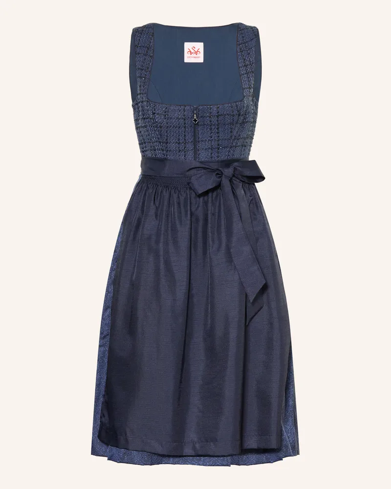 Spieth & Wensky Dirndl Kobra blau Dunkelblau