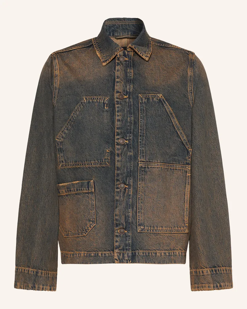 AllSaints Jeansjacke Mukesh braun 1080