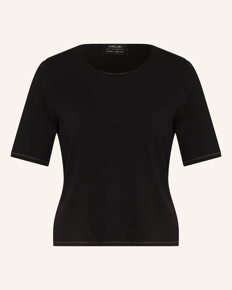 Marc Cain Pullover Mit Glitzergarn schwarz 900