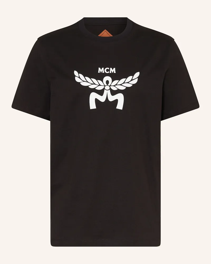 MCM T-Shirt schwarz Schwarz