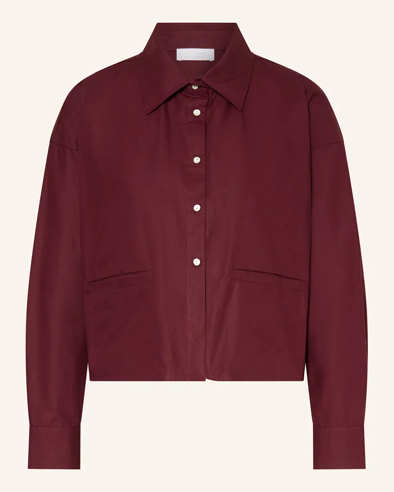 Rich&Royal Hemdbluse rot Dunkelrot
