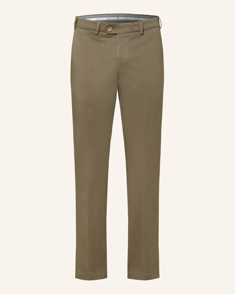Hiltl Chino Slim Fit gruen Oliv