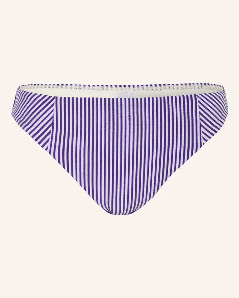 Cyell Basic-Bikini-Hose Seersucker blau Blau